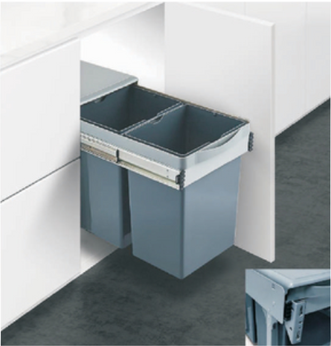Glass Tandem Drawer